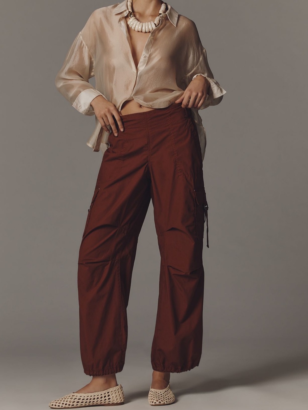 NWT - Utility Parachute Pants